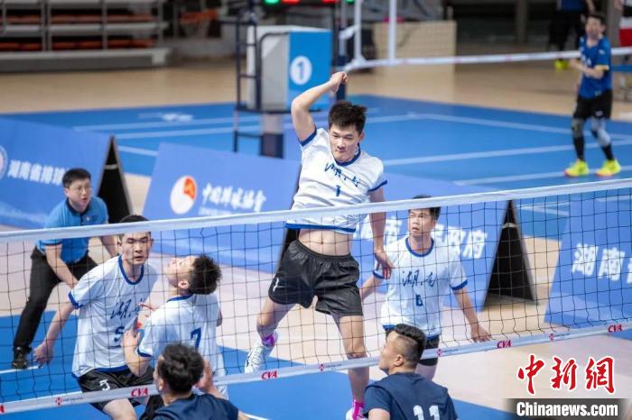 第十五届全运会气排球群众项目男青组预赛正式