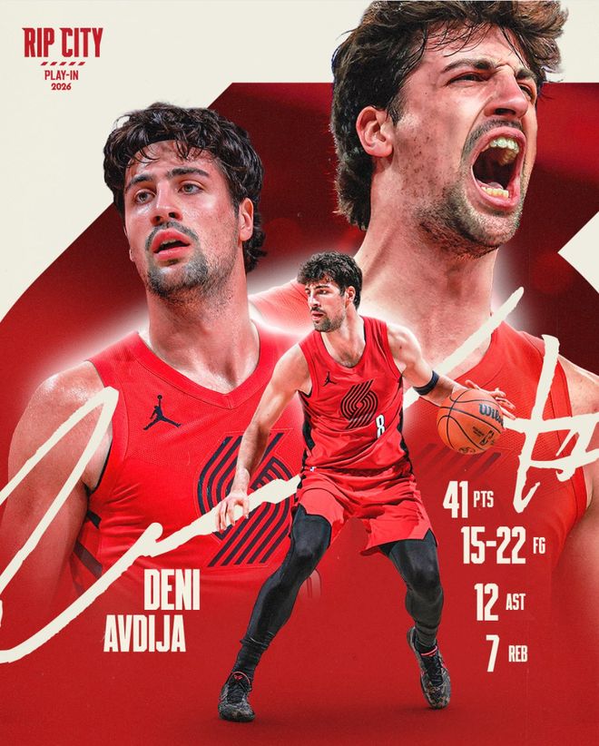 带伤鏖战30+10+5 阿夫迪亚创季后赛首秀纪录